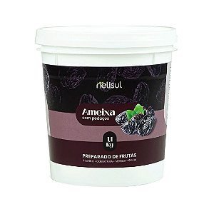 Preparado de Ameixas com pedaços - Pote 1,1 kg - NeliSul (Vencimento: Março 2025)