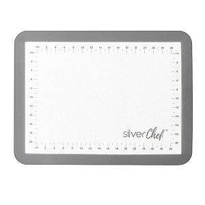 Tapete De Fibra De Vidro E Silicone 40x30cm Silverchef Ft402