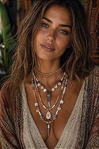 Choker/Colar Cecília