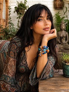 Conjunto de pulseiras Sheeva