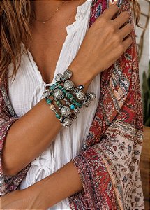 Pulseiras Damini (3 peças)