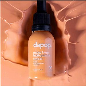Base Fluída Vegana Dapop Make Bem Basiquinha