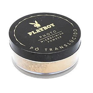 Pó Translúcido Solto Playboy Maquiagem Profissional Efeito Photo Acabamento Natural Matte