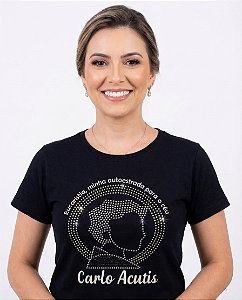 BabyLook Feminina São Carlo Acutis Padroeiro Internet