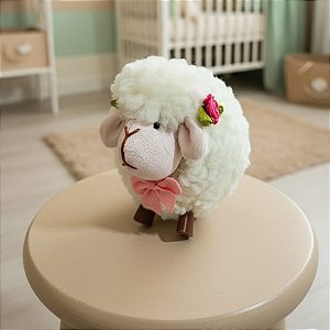 Lembrancinha de Ovelha Rosa