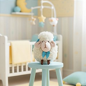 Lembrancinha de Ovelha Azul