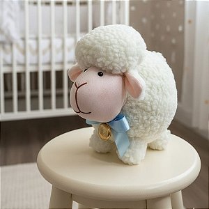 Lembrancinha de Ovelha Fofona Azul