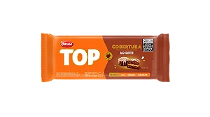 Cobertura de Chocolate Ao Leite Top Harald 1,01kg Barra