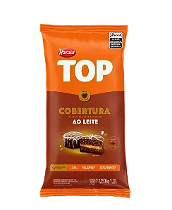 Cobertura de Chocolate Ao Leite Top Harald 2,05kg Gotas