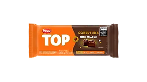 Cobertura de Chocolate Meio Amargo Top Harald 1,01kg Barra