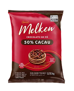 Chocolate em Pó Melken 50% Cacau 1,010kg