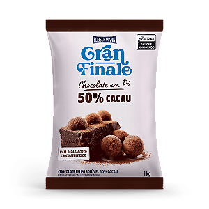 Chocolate em Pó 50% Cacau Gran Finale 1kg