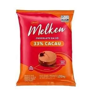 Chocolate em Pó Melken 33% Cacau 1,010kg