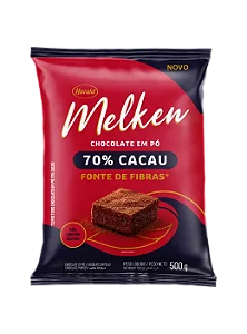 Chocolate Melken 70% Cacau 500g Pó Intenso