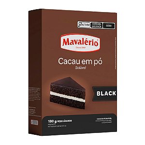Cacau em Pó Black 180g Mavalério