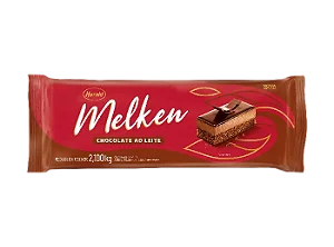 Chocolate Melken Ao Leite 2,1kg Barra