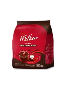 Chocolate Melken Gotas Meio Amargo 400g