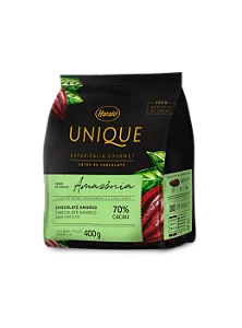 Chocolate Unique Meio Amargo 70% Cacau 400g