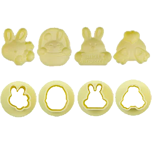 Ejetor Max Coelhinho da Páscoa 3D para Doces