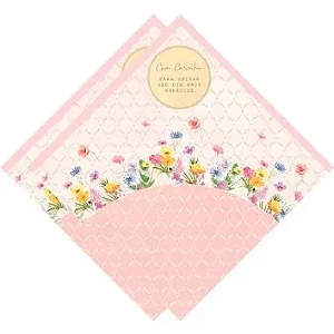 Saco Express Florens Rosa 39x39cm 25 unid