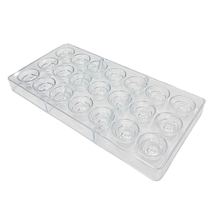 Forma Policarbonato para Chocolate BolinhoFT438 SilverChef