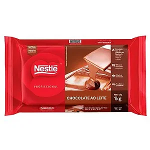 Chocolate ao Leite 1kg Nestlé Barra