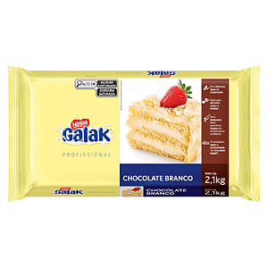 Chocolate Galak Branco Barra 2,1kg Nestlé