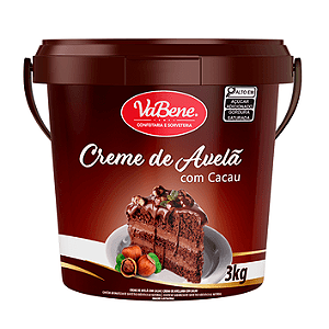 Creme de Avelã com Cacau 3kg Vabene