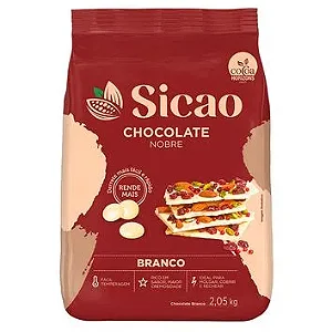 Chocolate Branco Nobre 2,05kg Sicao
