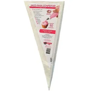 Saco de Confeitar Descartável Gigante 47x26cm 50un