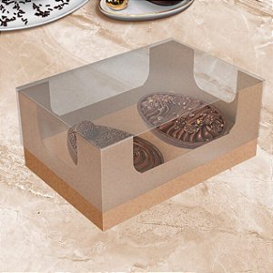 Caixa Mini Ovos Encanto 2x50g Kraft Ideia