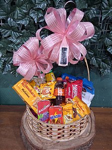 Cesta de café da manhã/tarde