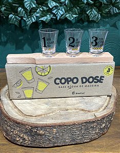 Kit Copos de Dose “Do Iniciante ao Cachaceiro”