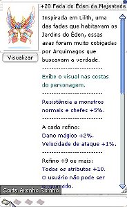 +20 Fada do Éden Aranha Rainha