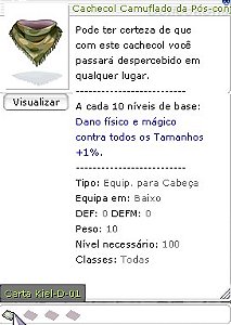 Cachecol Camuflado da pós-conjuração