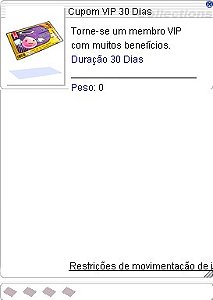 Cupom VIP 30 Dias