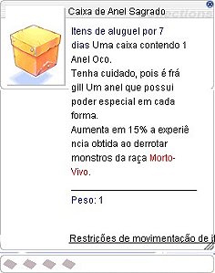 Caixa de Anel Sagrado