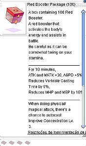 Red Booster Package (100)