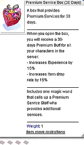 Caixa de Serviço Premium 30 Dias