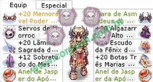 Set Completo Full Cavaleiro Rúnico Impacto