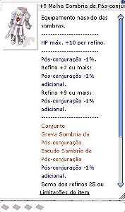 +9 Malha Sombria da Pós-conjuração