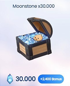 Moonstone x30,000 + 2,400 Bônus
