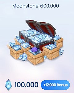 Moonstone x100,000 + 12,000 Bônus
