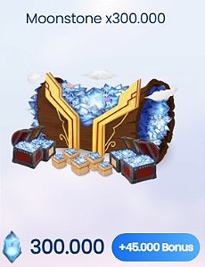 Moonstone x300,000 + 45,000 Bônus