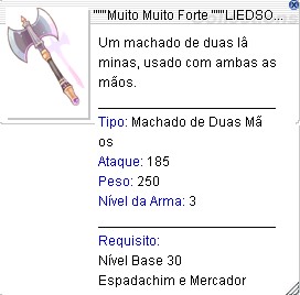 Machado de Duas Mãos Muito Forte TERRA