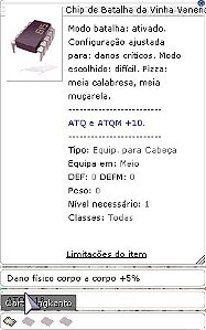 Chip de Batalha da Vinha Venenosa