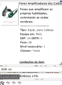 Fones Amplificadores dos Caídos