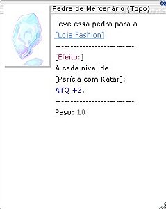 Pedra de Mercenário (Topo)