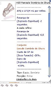 +10 Manopla Sombria de Shura