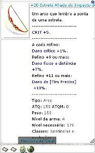 +20 Estrela Afiada do Impacto